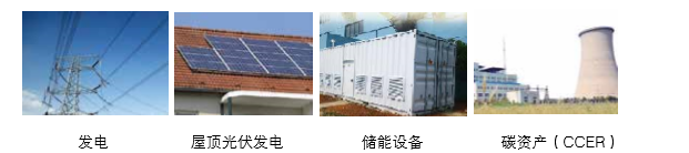 可提供氣化發電系統成 套設備、光伏發電、儲能成套設備的整體方案以及碳資產開發服務